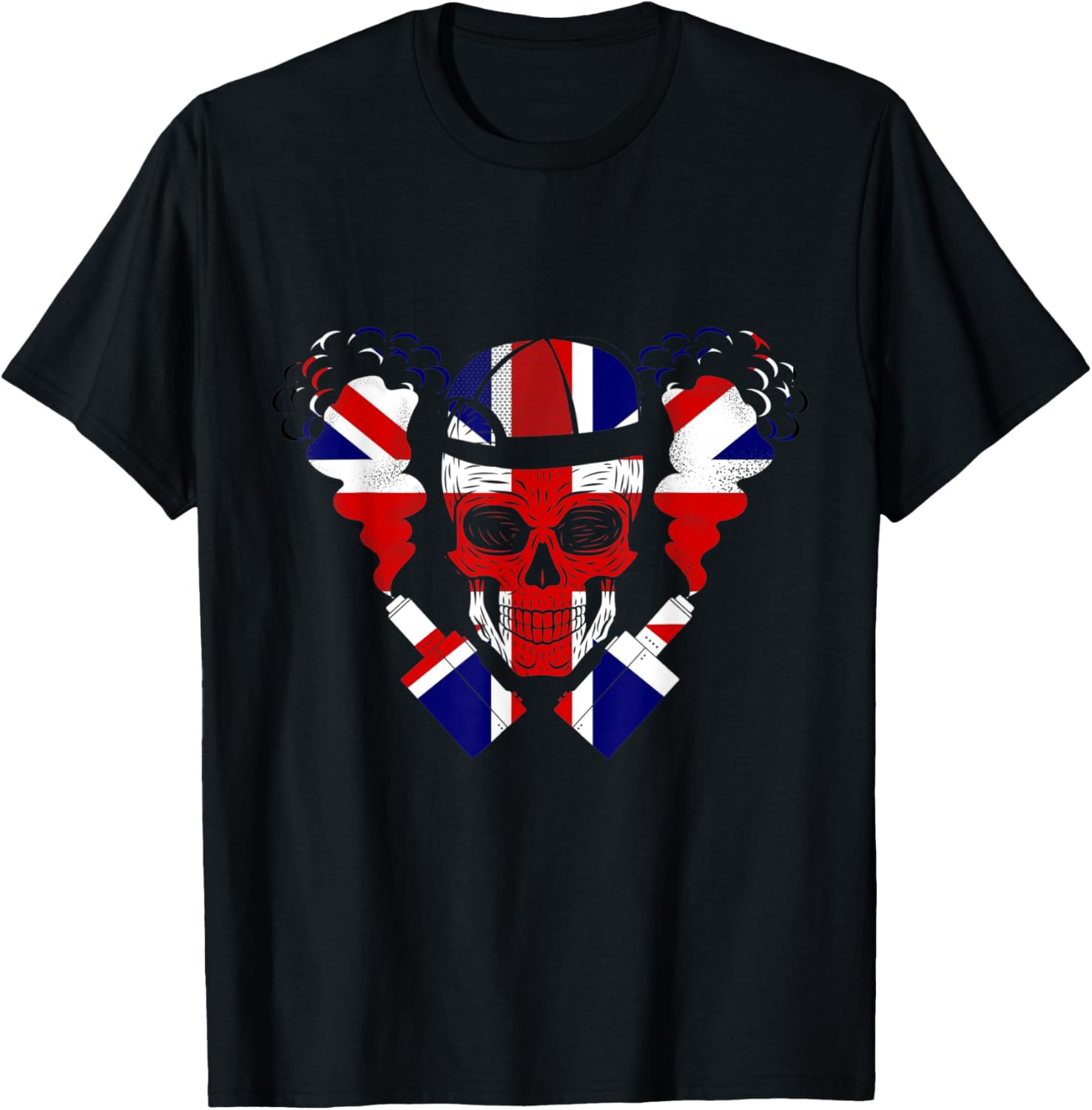 تي شيرت Union Jack Skull Vapin - مراجعة Vaping Jack وسعره