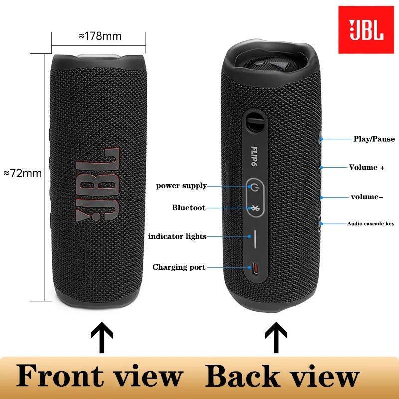 مكبر صوت JBL Flip 6 المحمول بت - مراجعة Jbl Speaker Flip 6 وسعره