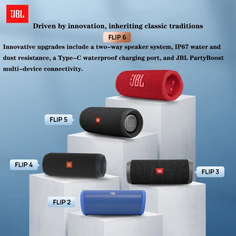 مكبر صوت JBL Flip 6 المحمول بت - مراجعة Jbl Speaker Flip 6 وسعره