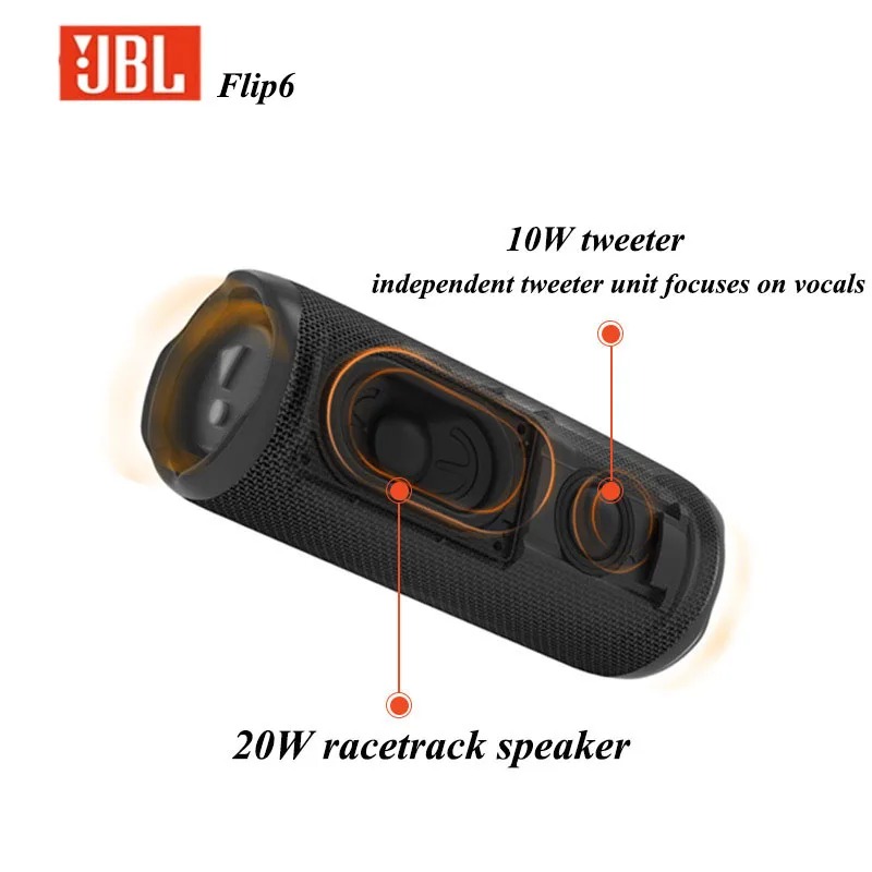 مكبر صوت JBL FLIP6 المحمول بتق - مراجعة Jbl Speaker Flip 6 وسعره